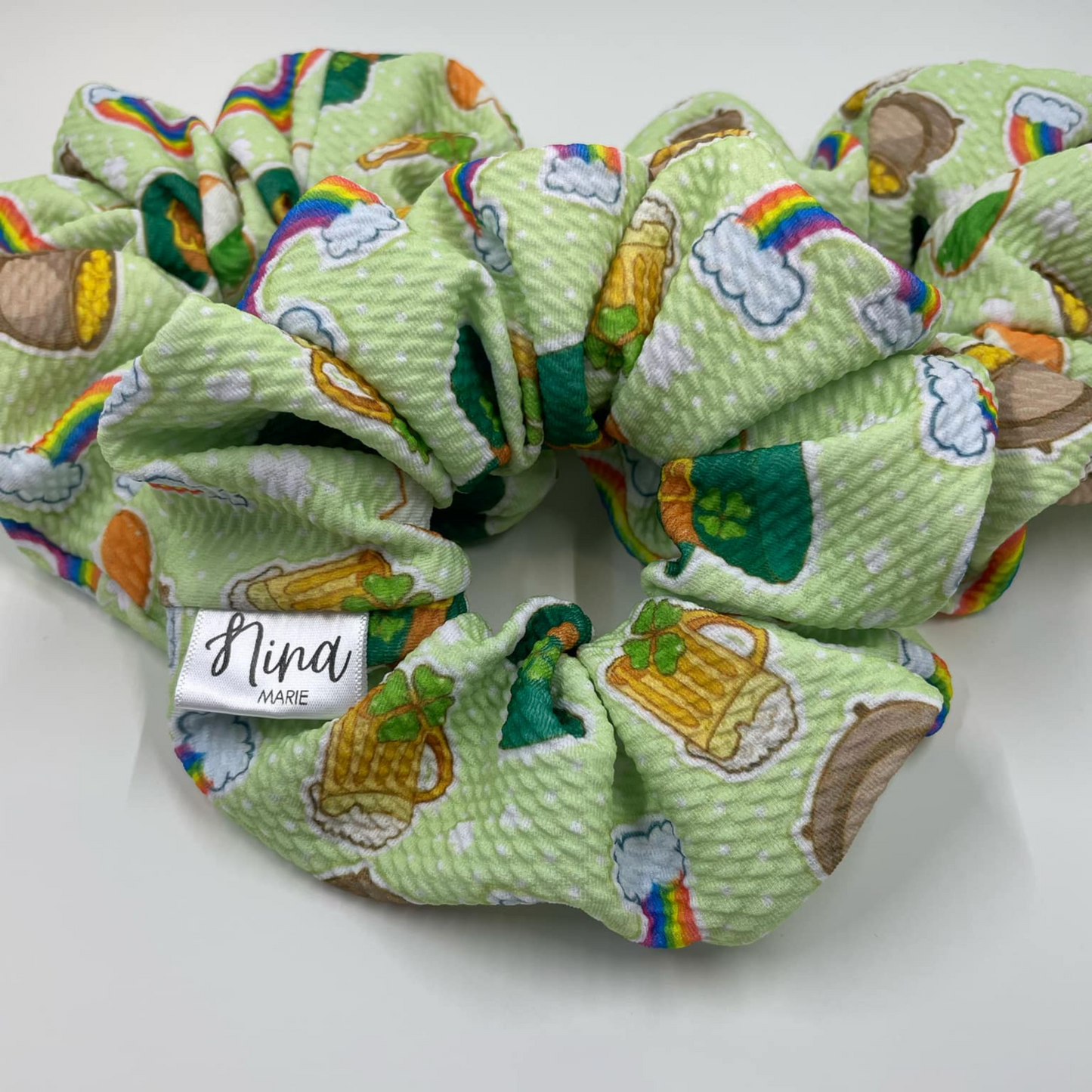 THE CHEERS TO THE IRISH SCRUNCHIE