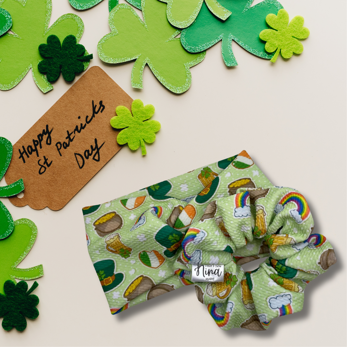THE CHEERS TO THE IRISH HEADBAND