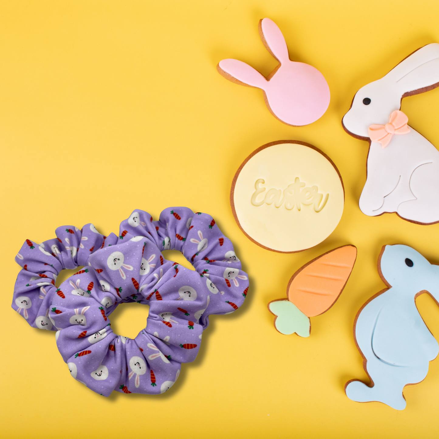 THE BOBBIE BUNNY HAIR SCRUNCHIE