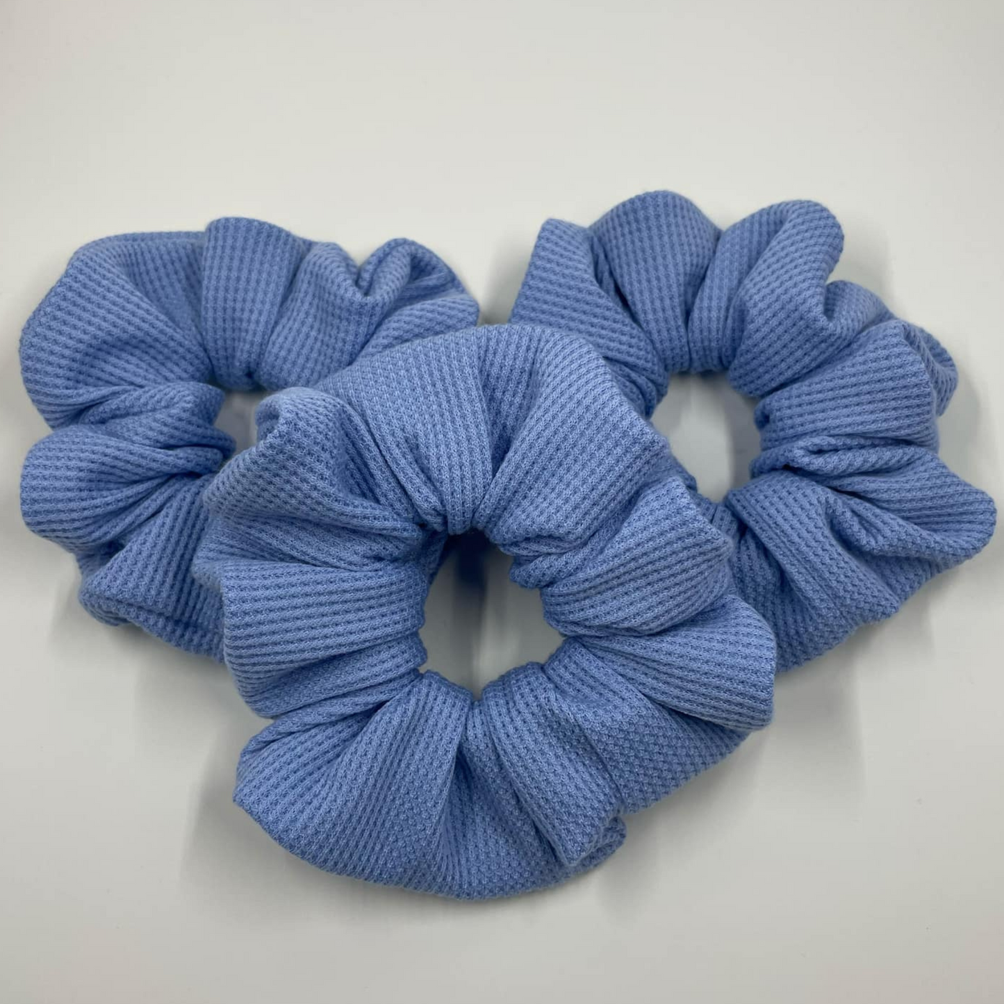 THE BLISSFULLY BLUE HAIR SCRUNCHIE