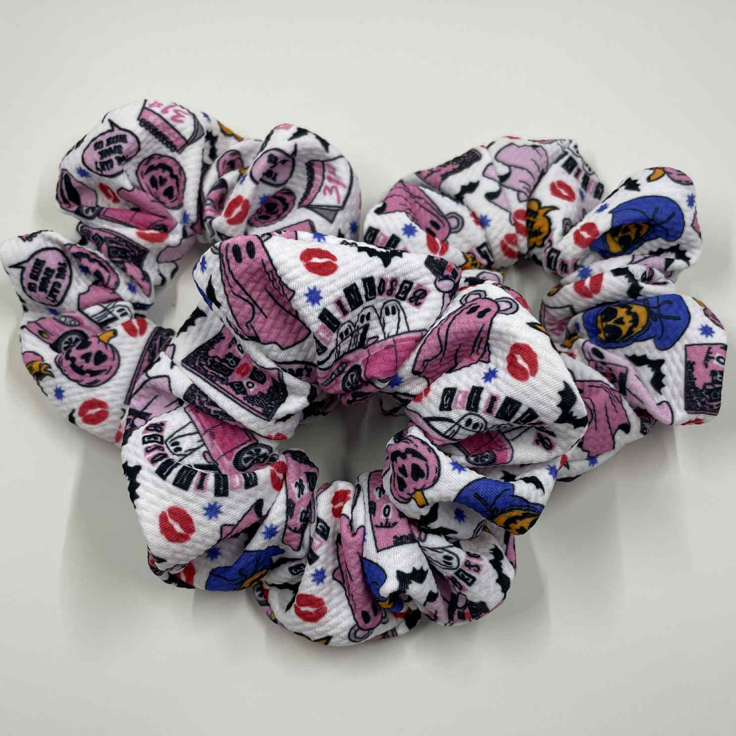 THE MEAN GHOULS HALLOWEEN HAIR SCRUNCHIE