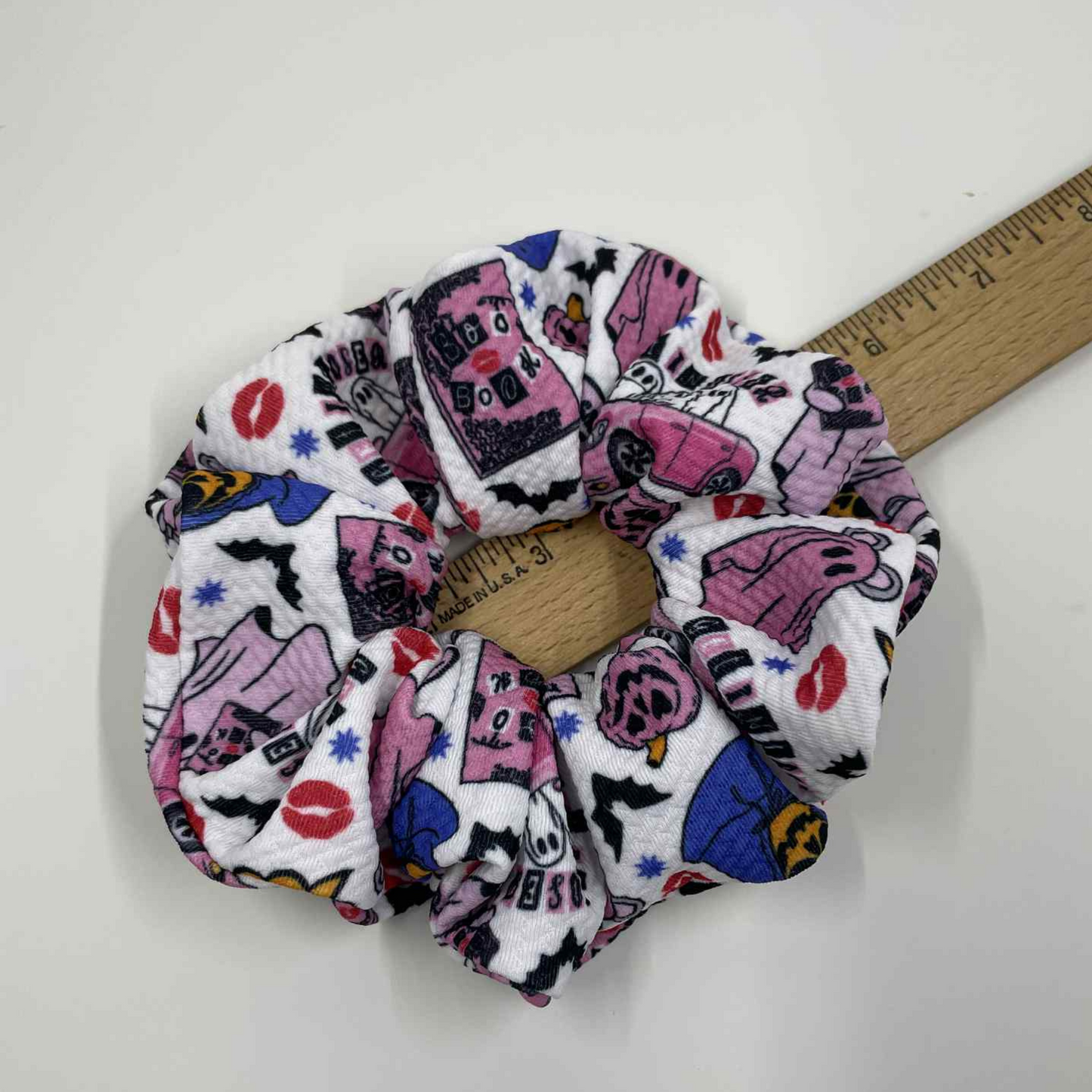 THE MEAN GHOULS HALLOWEEN HAIR SCRUNCHIE