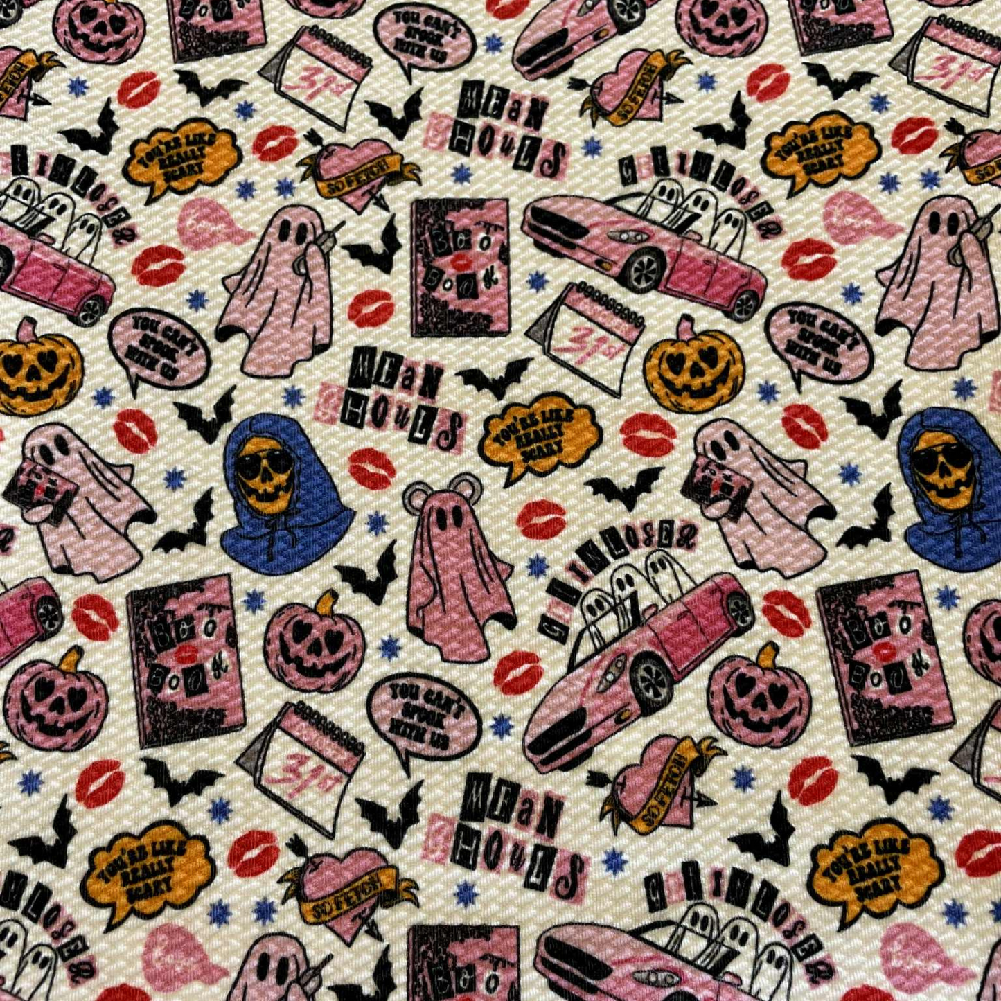 THE MEAN GHOULS SCRUNCHIE KEYCHAIN
