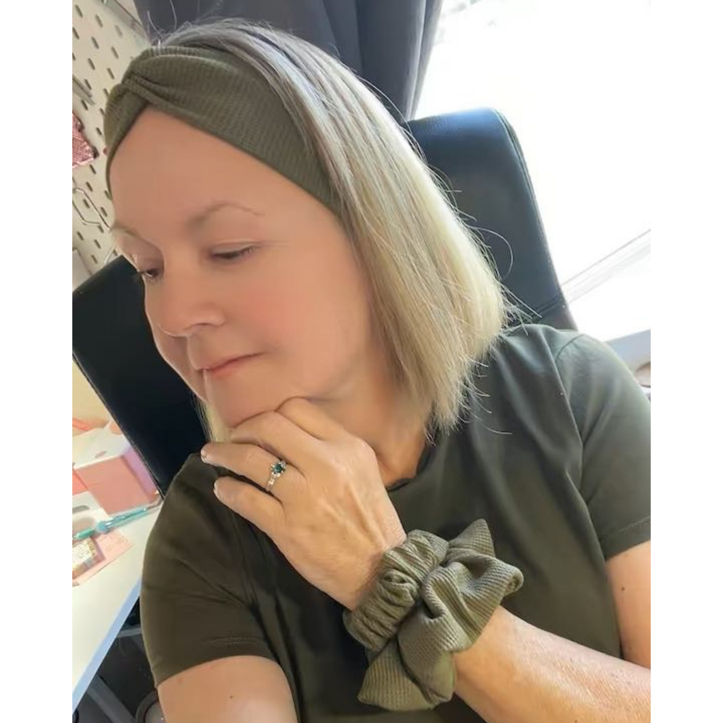 THE OBSESSIVELY OLIVE HEADBAND