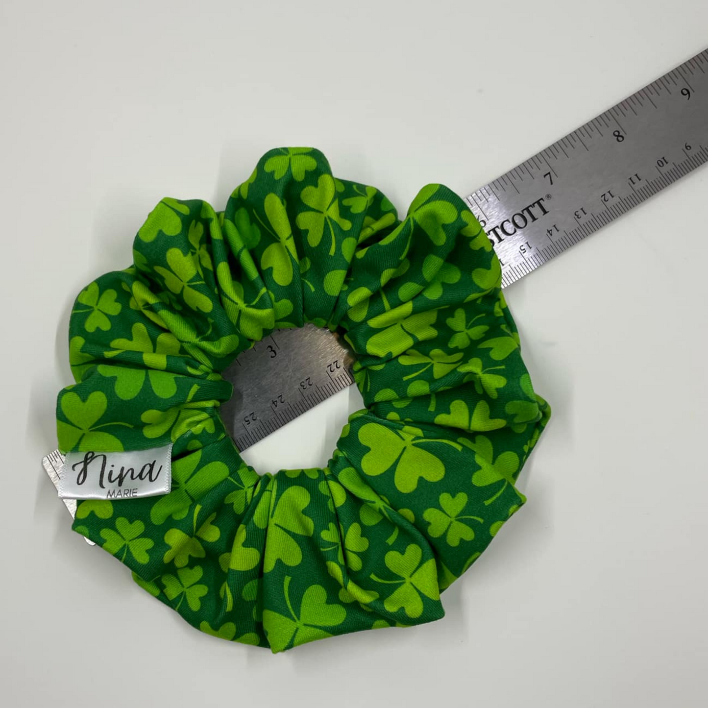 THE SHAMROCK SHENANIGANS HAIR SCRUNCHIE