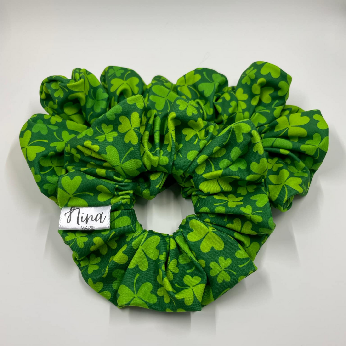 THE SHAMROCK SHENANIGANS HAIR SCRUNCHIE