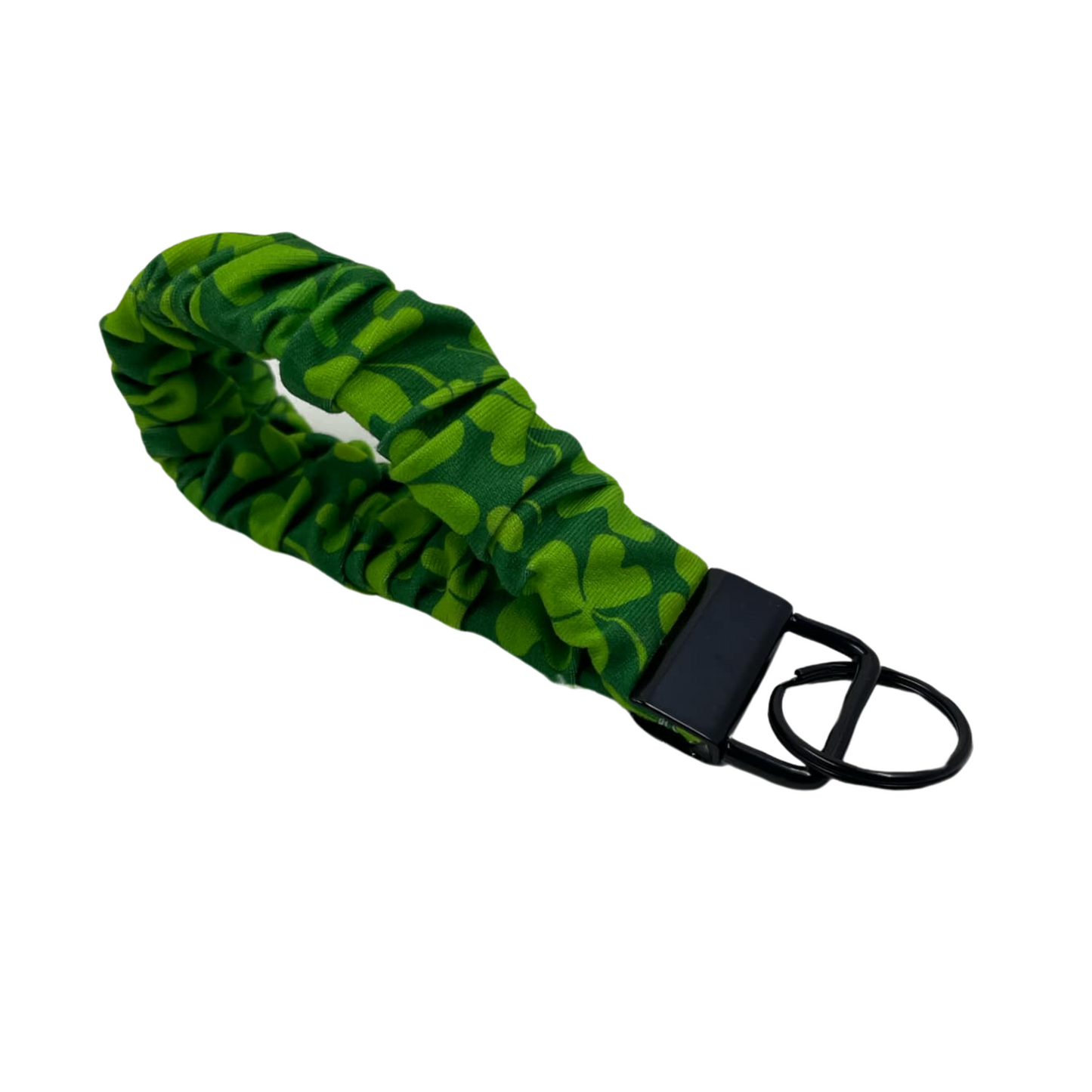 THE SHAMROCK SHENANIGANS SCRUNCHIE KEYCHAIN