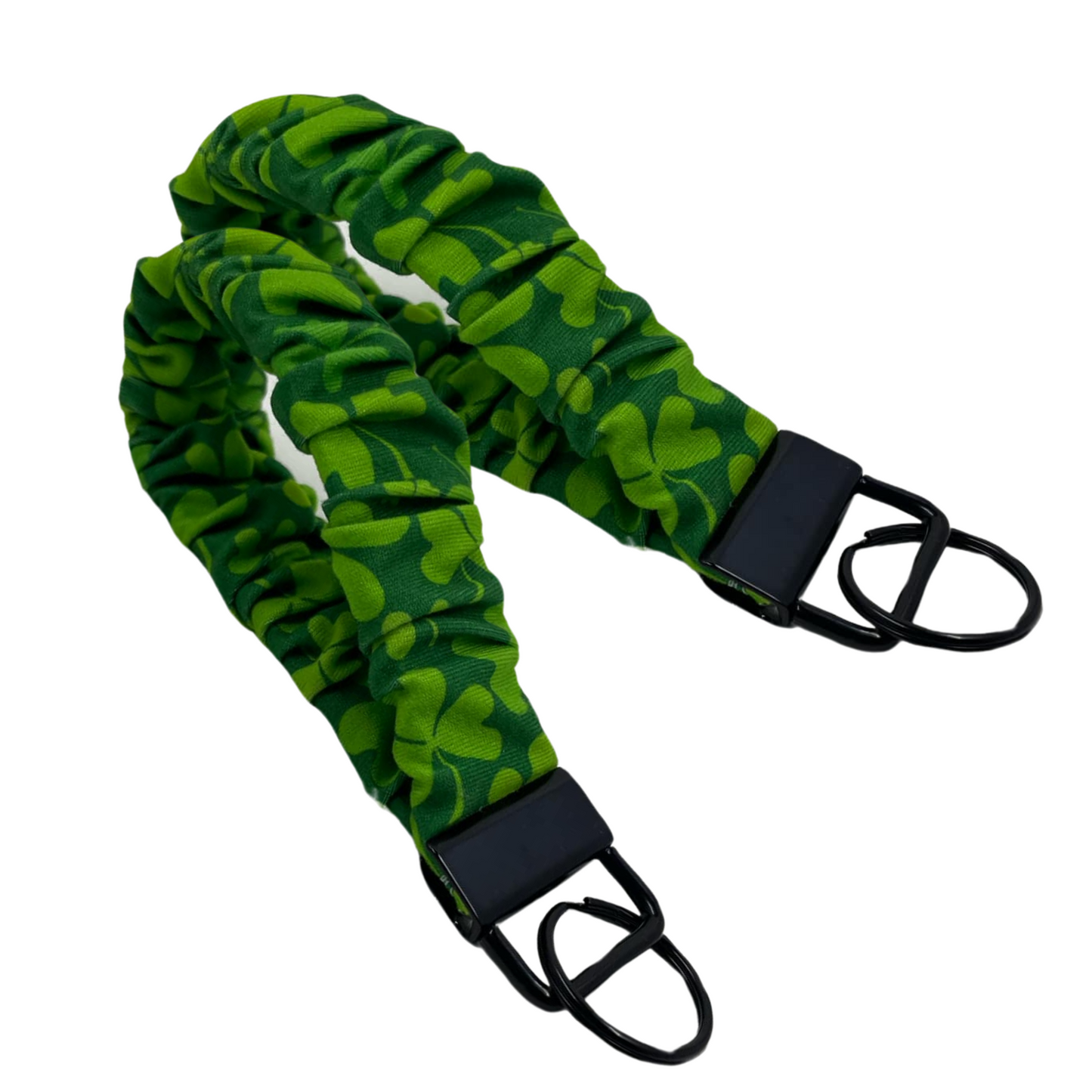 THE SHAMROCK SHENANIGANS SCRUNCHIE KEYCHAIN