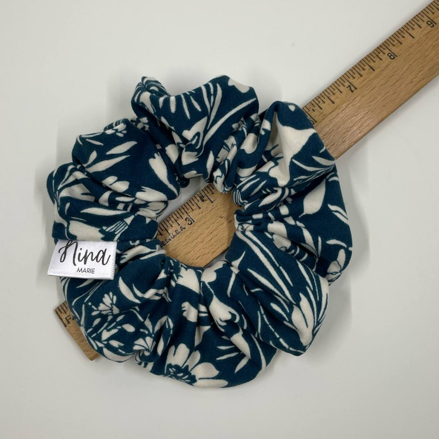 TILLY'S TRUE-BLUE TEAL HAIR SCRUNCHIE