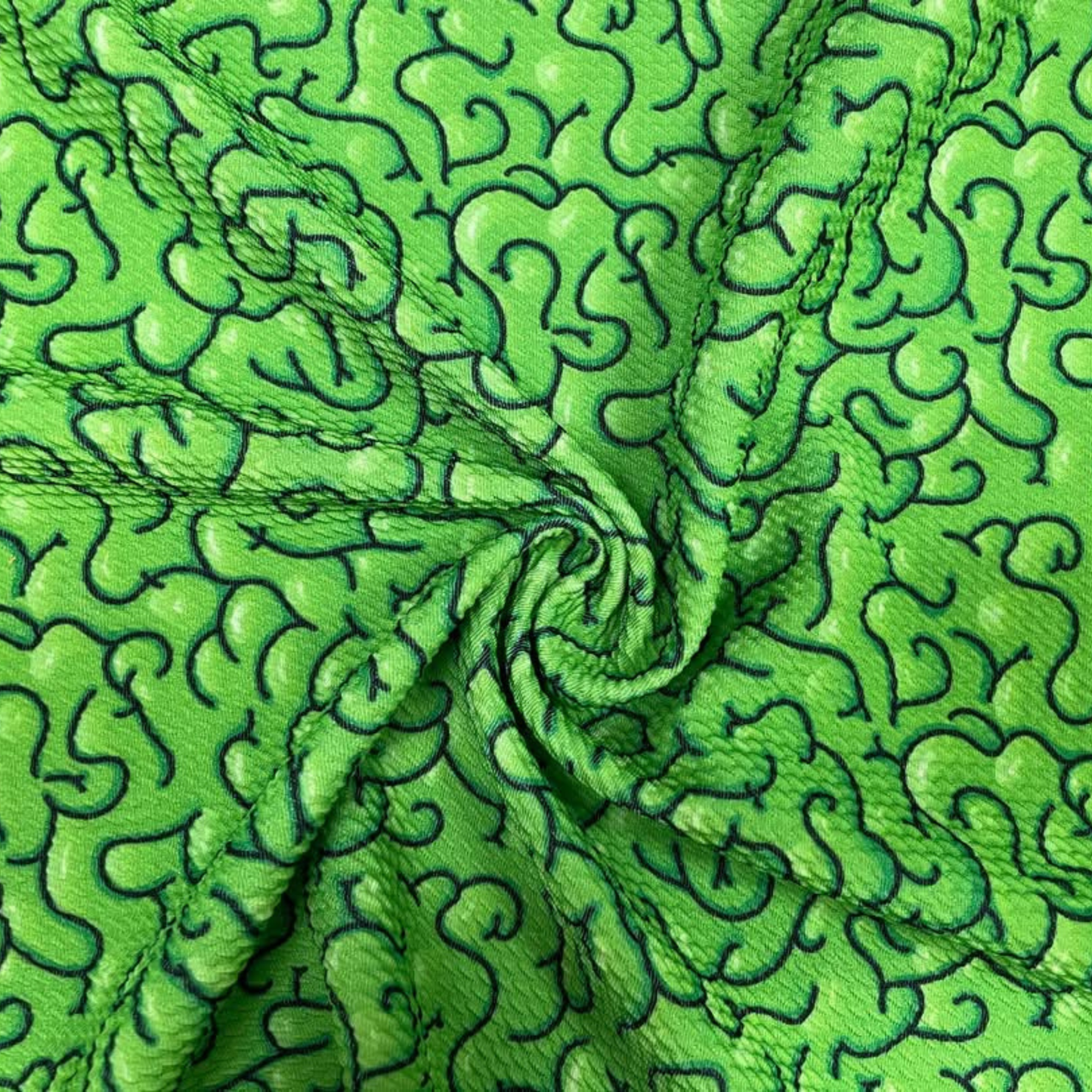 THE ZOMBIE BRAINS SCRUNCHIE LANYARD