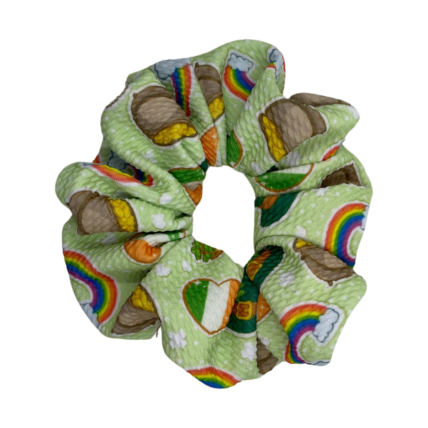THE CHEERS TO THE IRISH SCRUNCHIE
