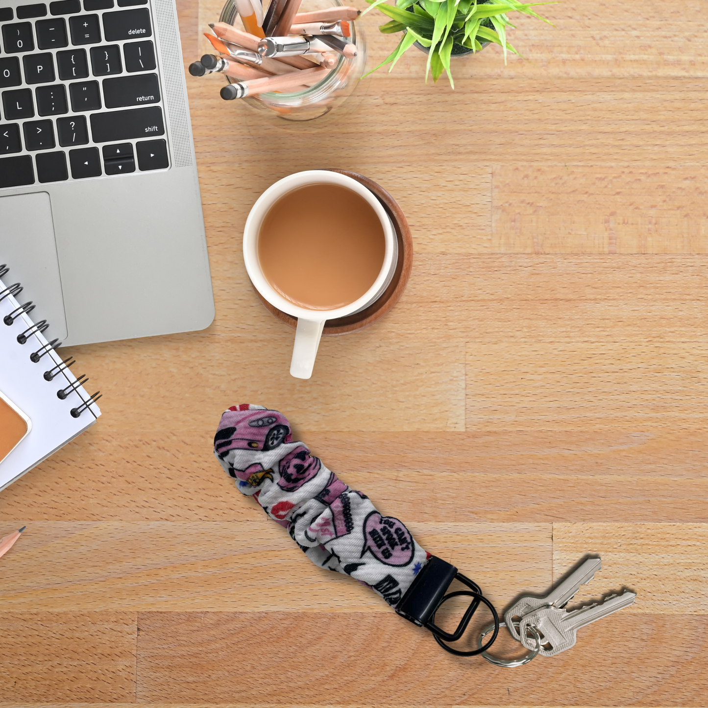 THE MEAN GHOULS SCRUNCHIE KEYCHAIN