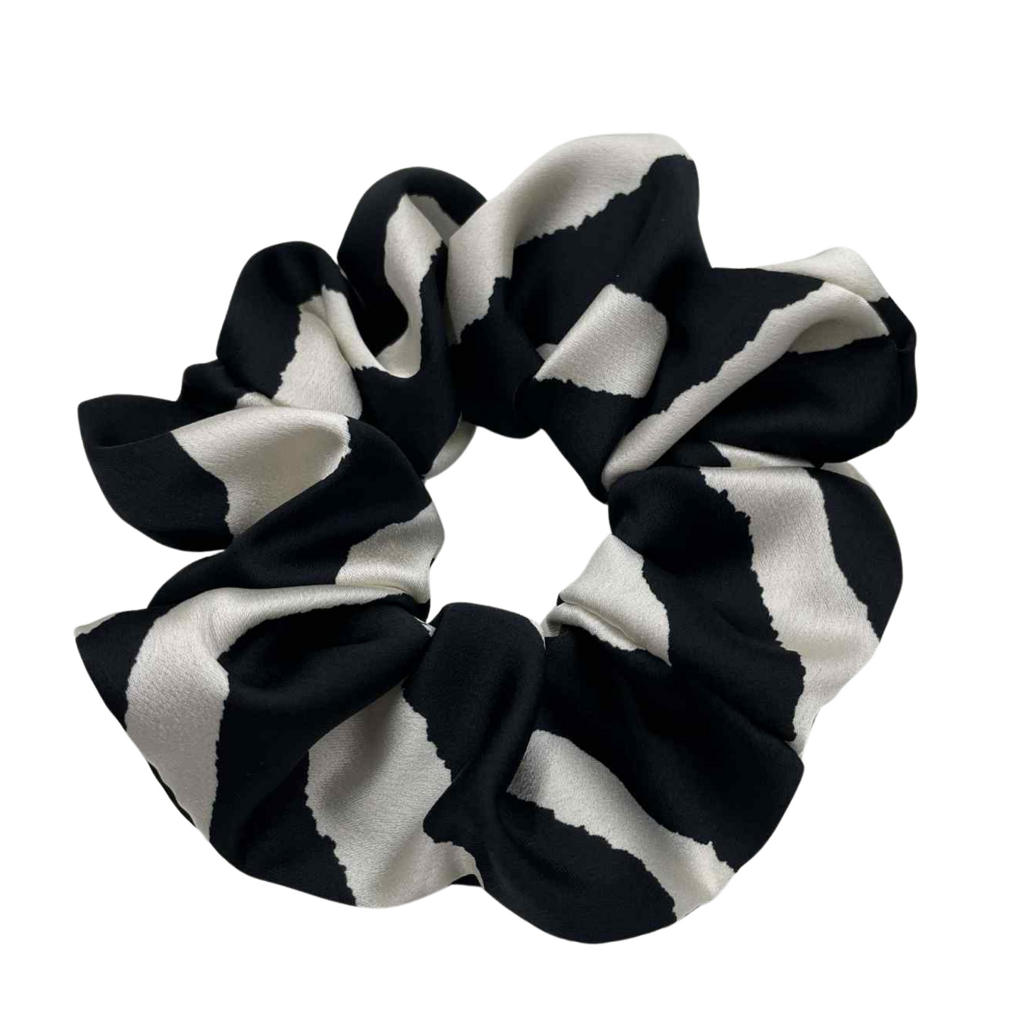 THE ZELDA ZEBRA HAIR SCRUNCHIE
