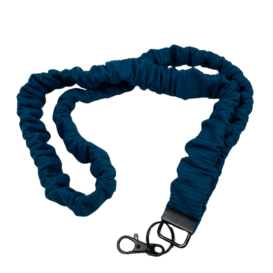 THE ARE YOU FOR TEAL? SCRUNCHIE LANYARD