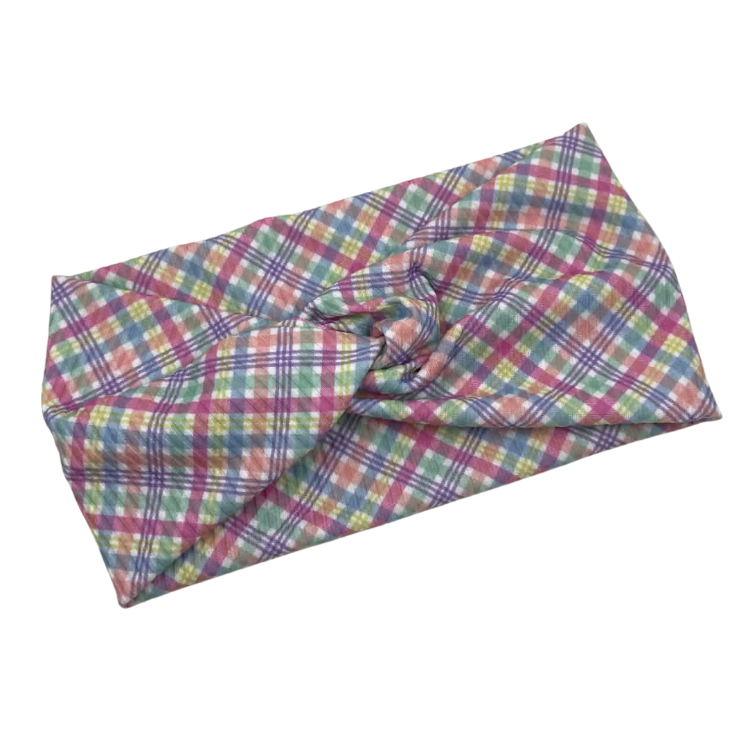 THE AINSLEY PLAID HEADBAND