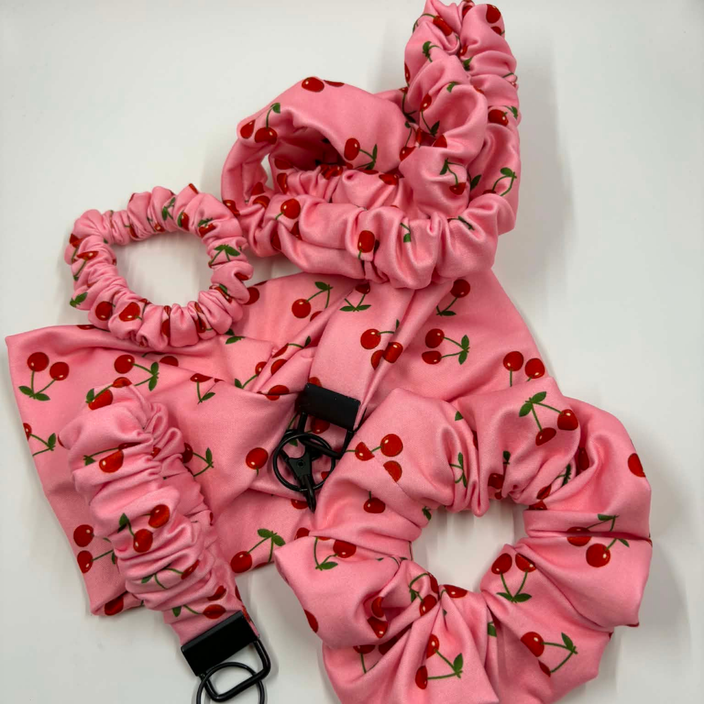 THE CHERI'S CHERRIES TWISTED HEADBAND
