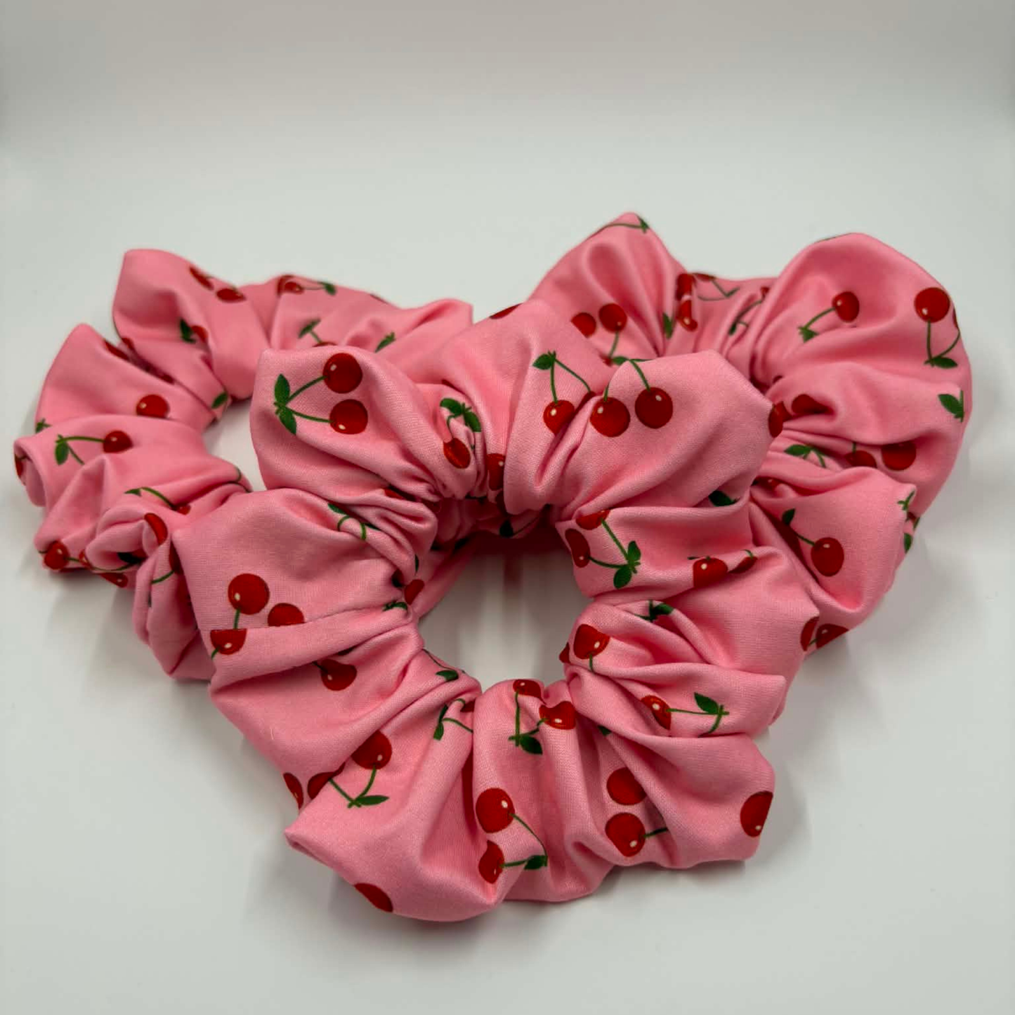 THE CHERI'S CHERRIES HAIR SCRUNCHIE