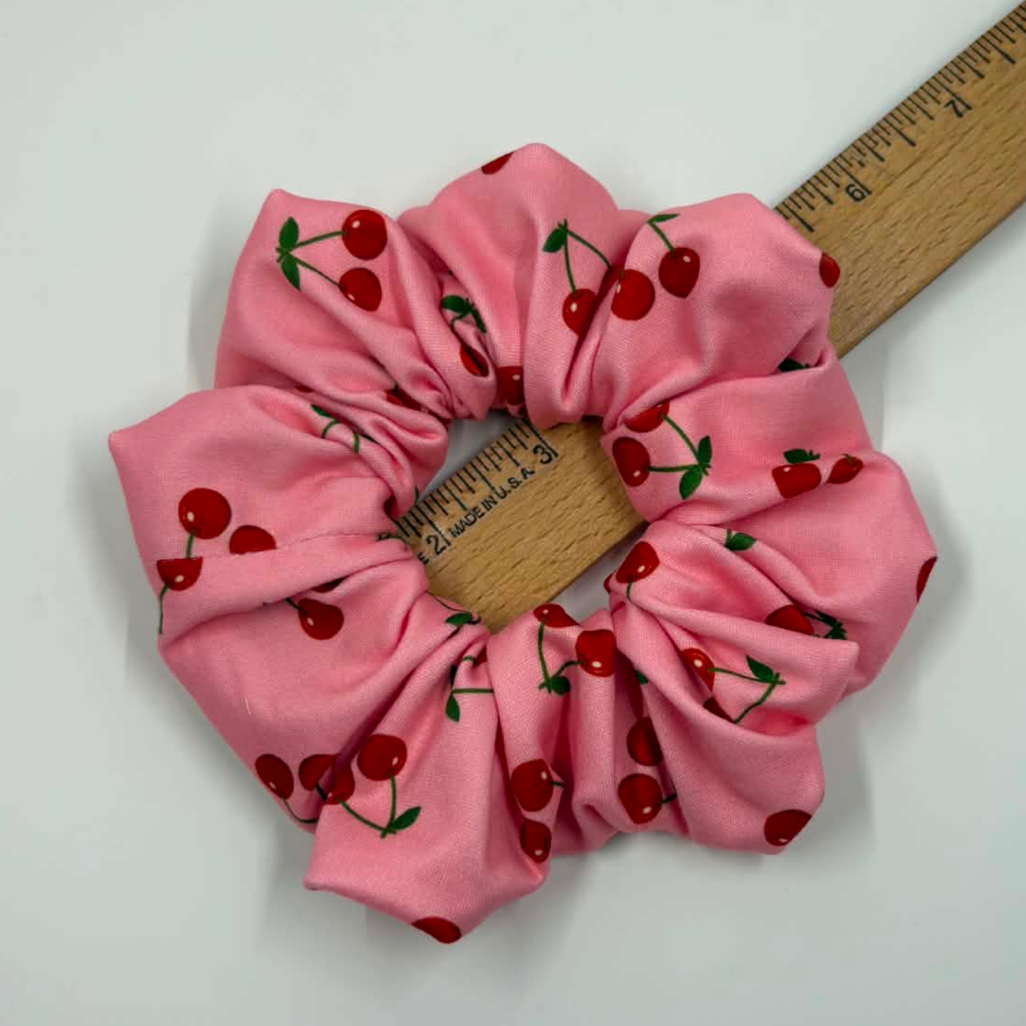THE CHERI'S CHERRIES HAIR SCRUNCHIE
