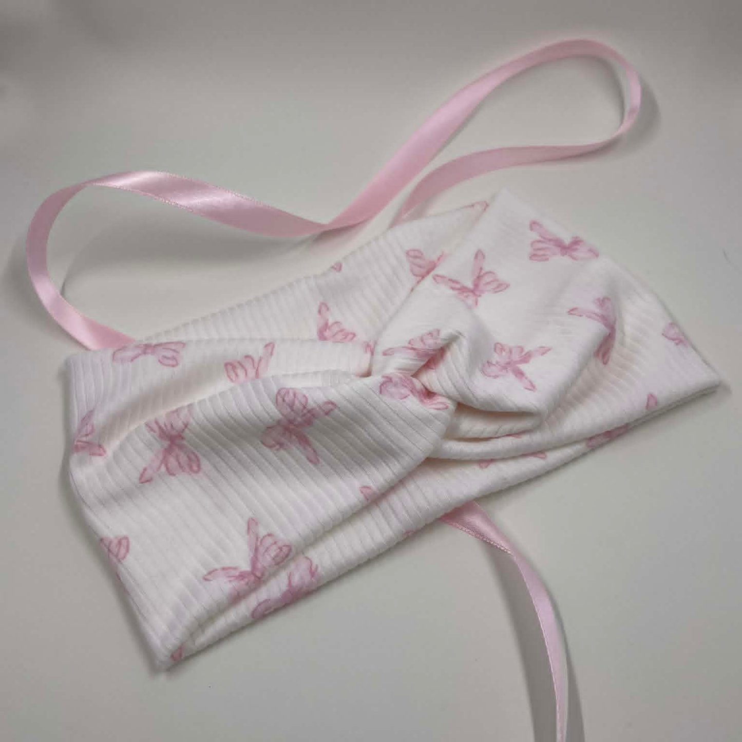 THE COQUETTE PINK BOWS HEADBAND