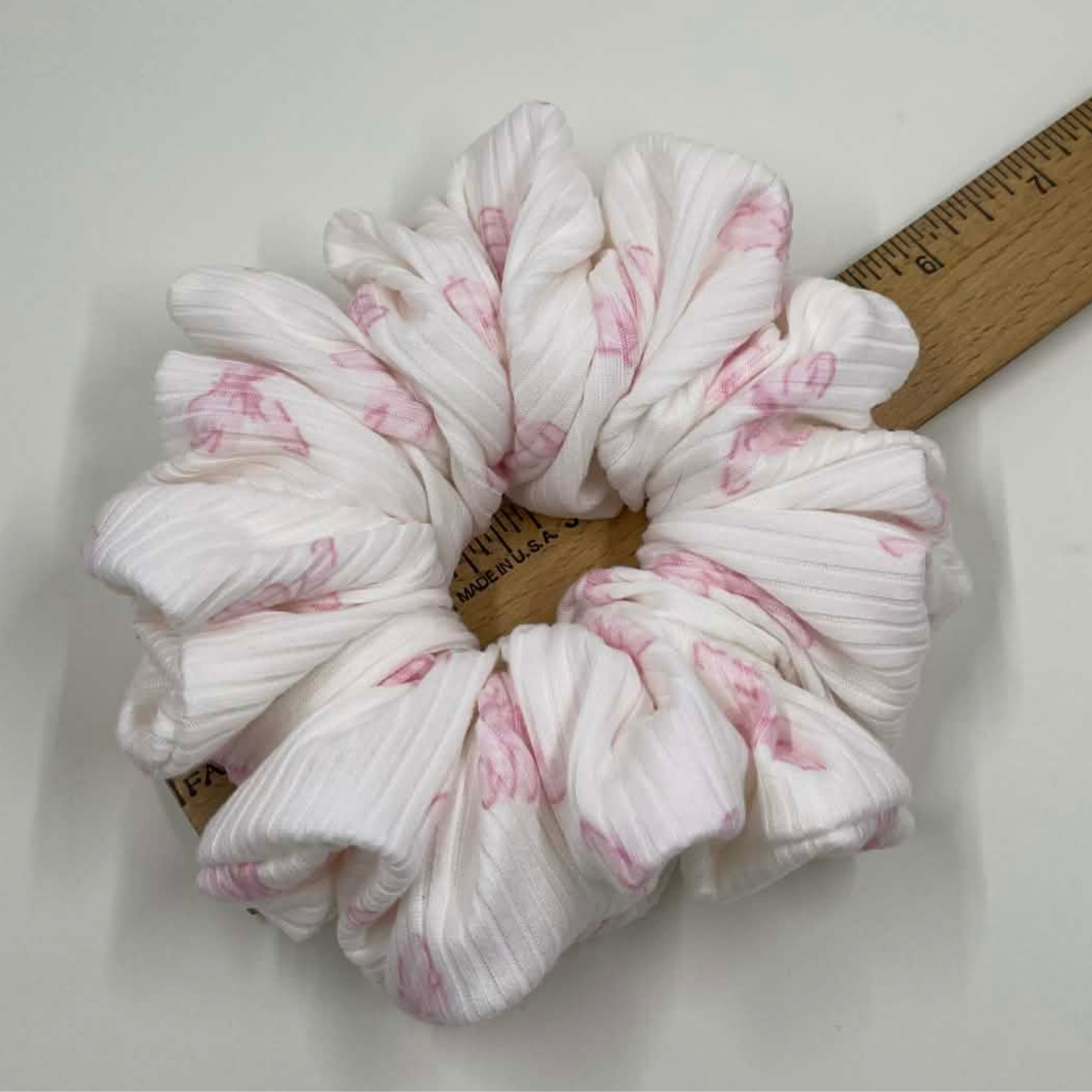 THE COQUETTE PINK BOW XL HAIR SCRUNCHIE