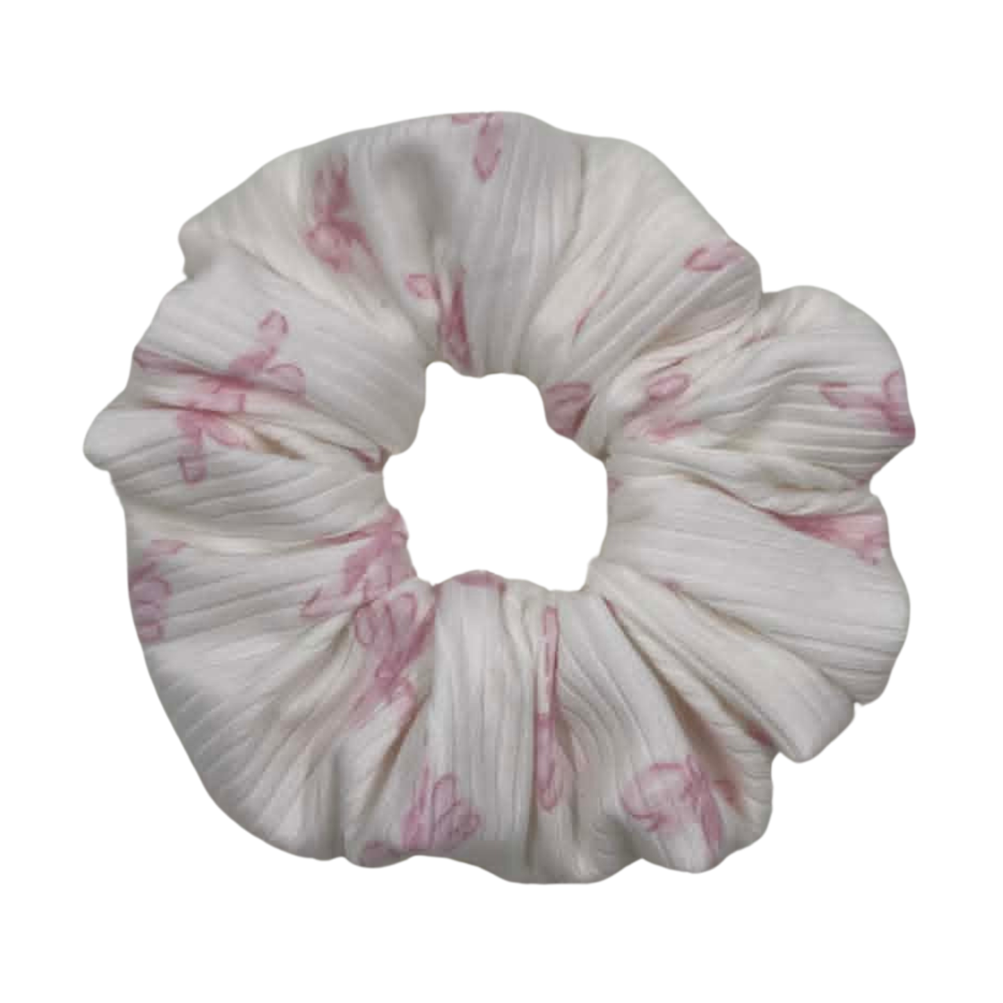 THE COQUETTE PINK BOW HAIR SCRUNCHIE