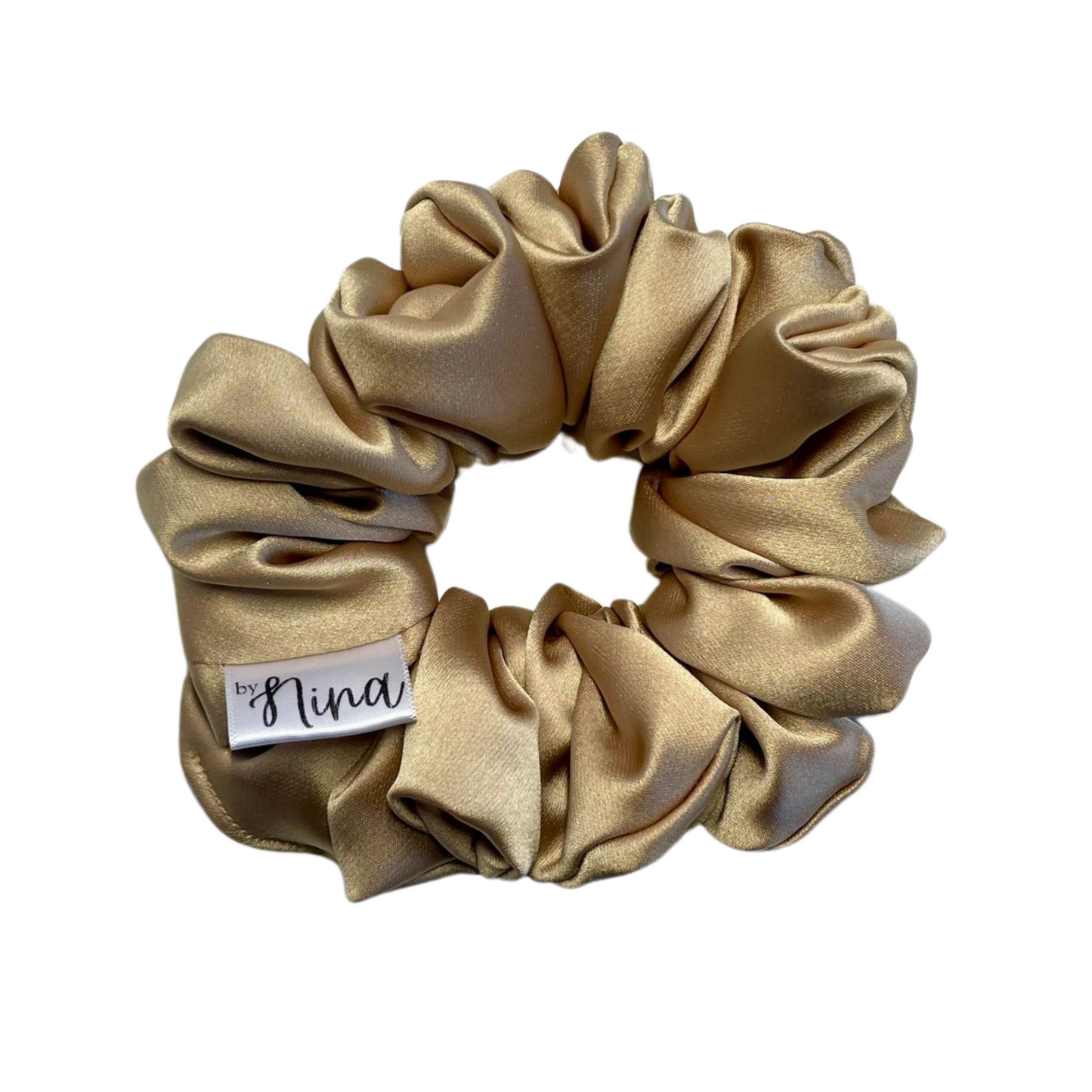 THE GOLDIE SATIN XL HAIR SCRUNCHIE