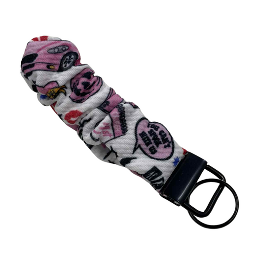 THE MEAN GHOULS SCRUNCHIE KEYCHAIN