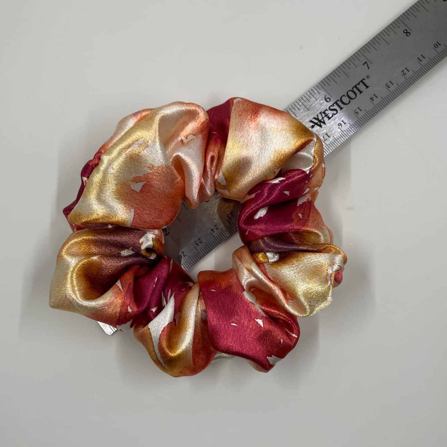 THE AUTUMN CHARMEUSE SCRUNCHIE
