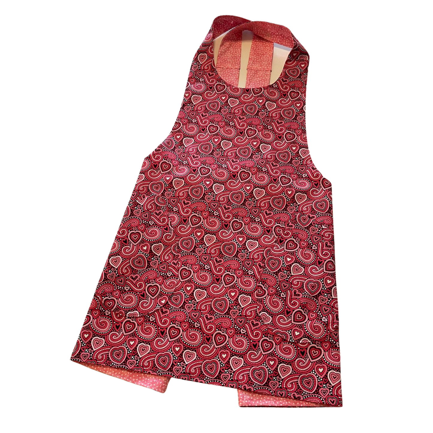 THE PAISLEY HEART REVERSIBLE APRON