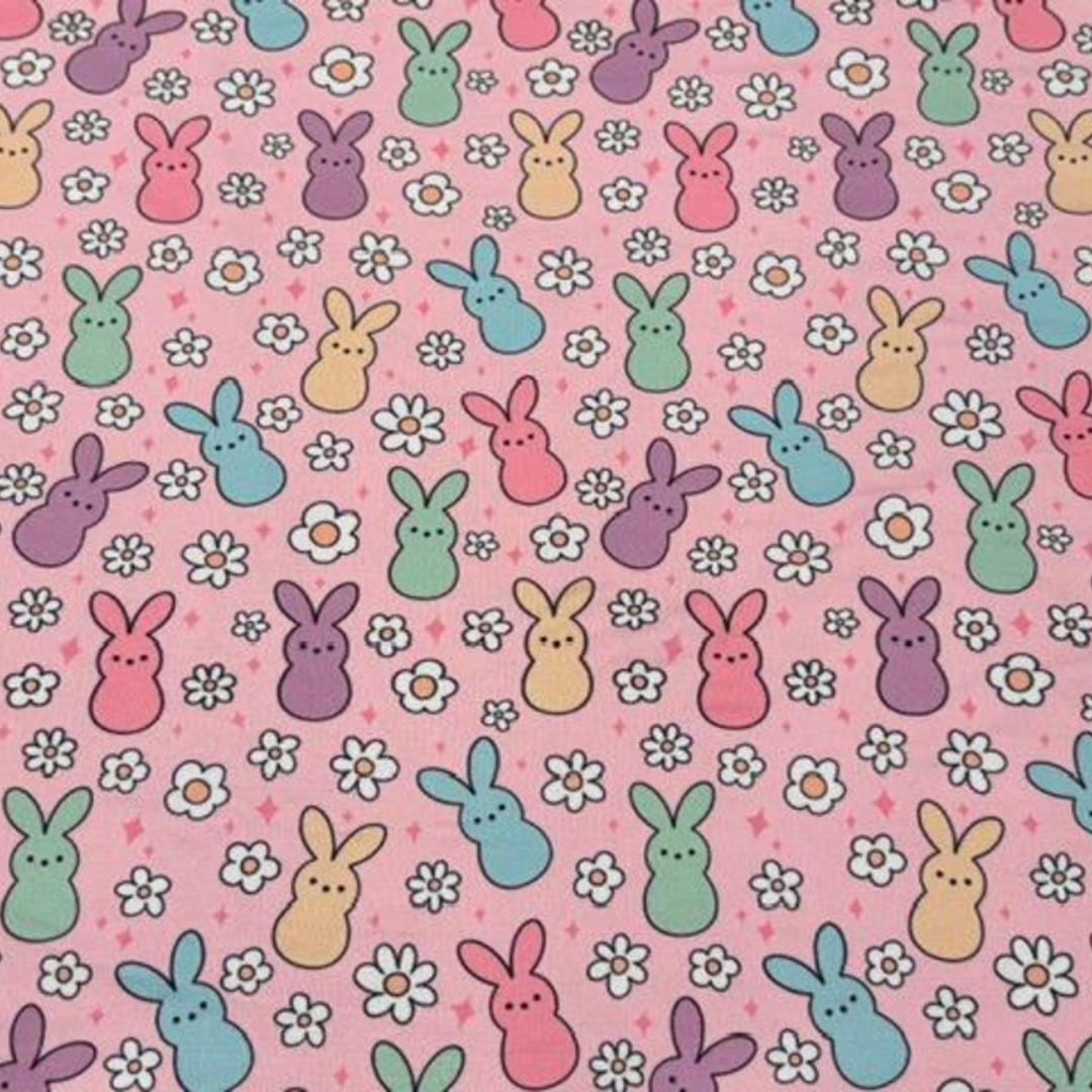 THE HIPPITY HOPPITY BUNNY BUNNY SCRUNCHIE KEYCHAIN