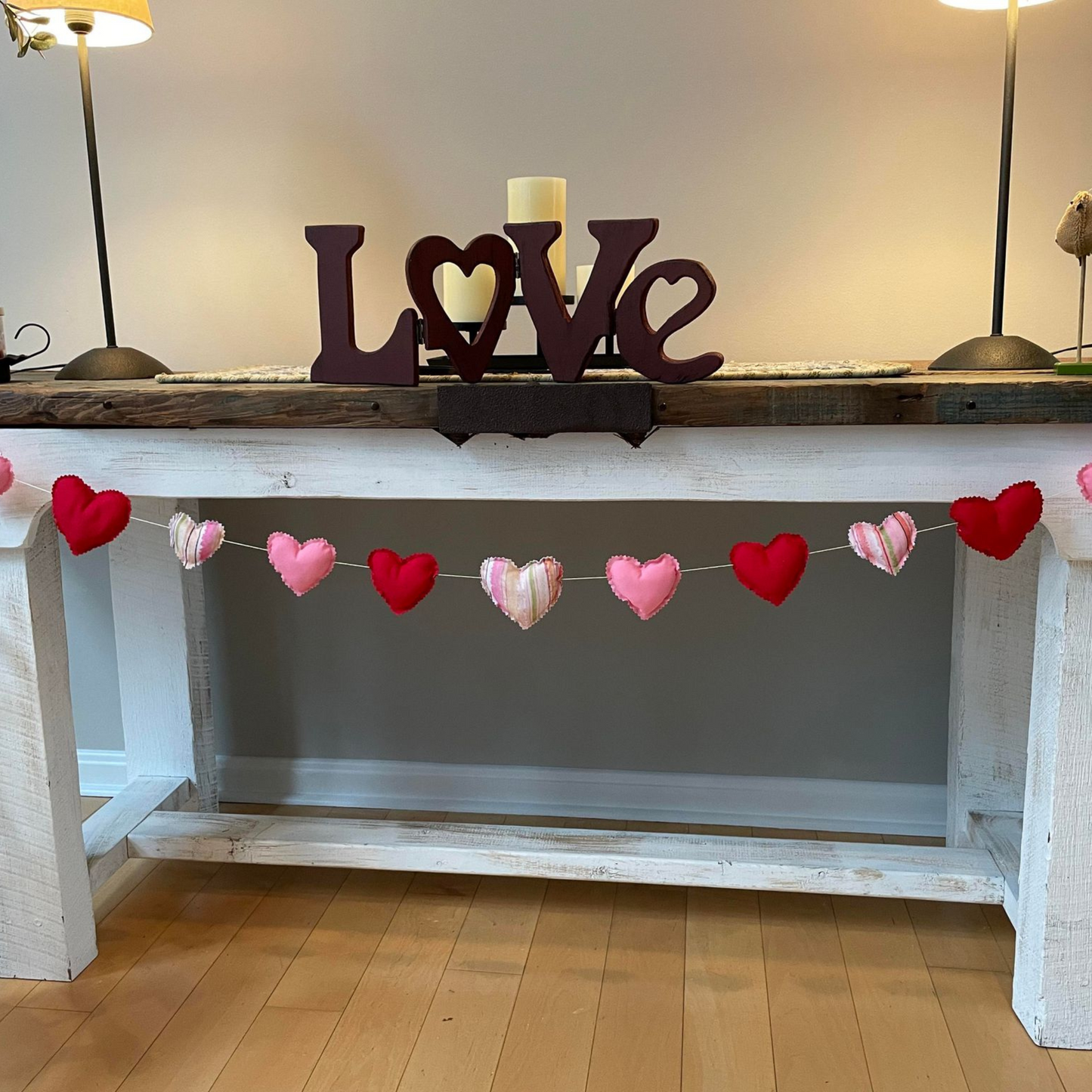 HEART-to-HEART GARLAND