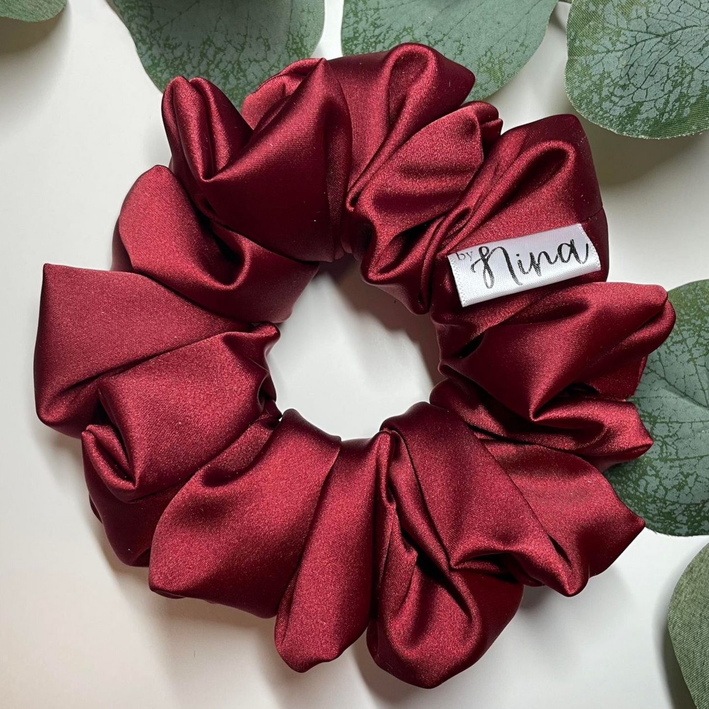 THE SCARLETT SATIN XL HAIR SCRUNCHIE