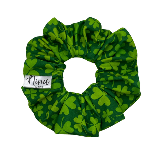 THE SHAMROCK SHENANIGANS HAIR SCRUNCHIE