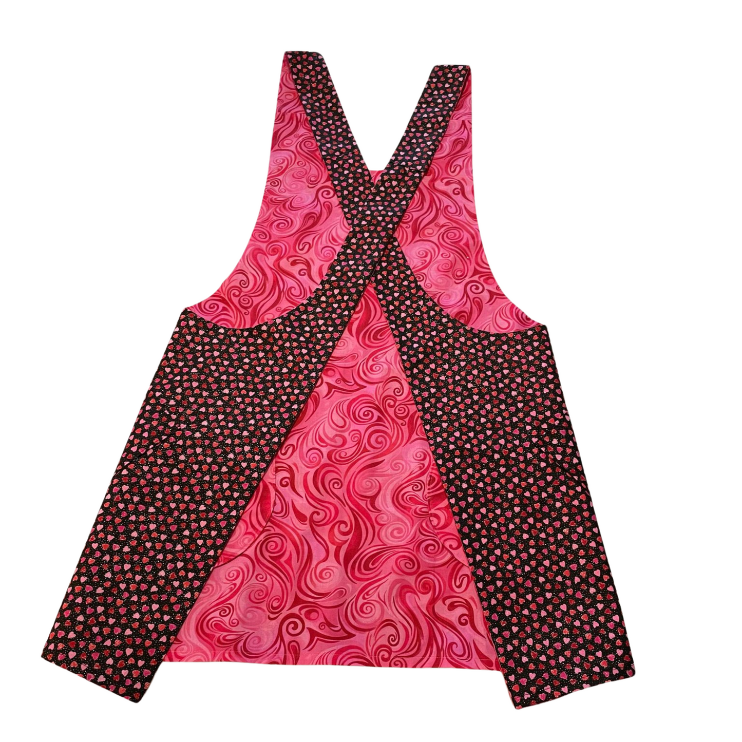 THE SWEETHEART SWIRL REVERSIBLE APRON