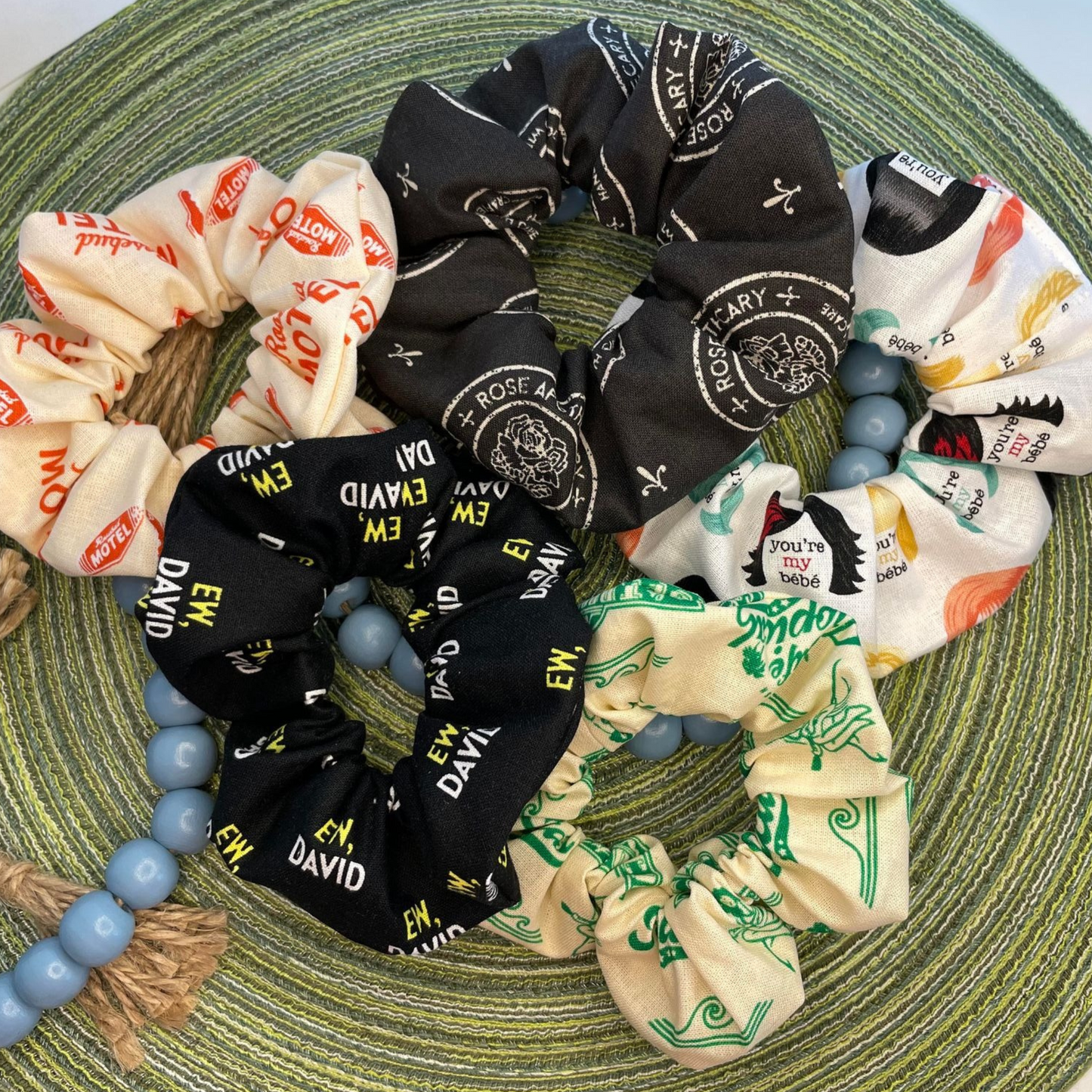 THE SCHITT'S CREEK 5-pc. HAIR SCRUNCHIE COLLECTION