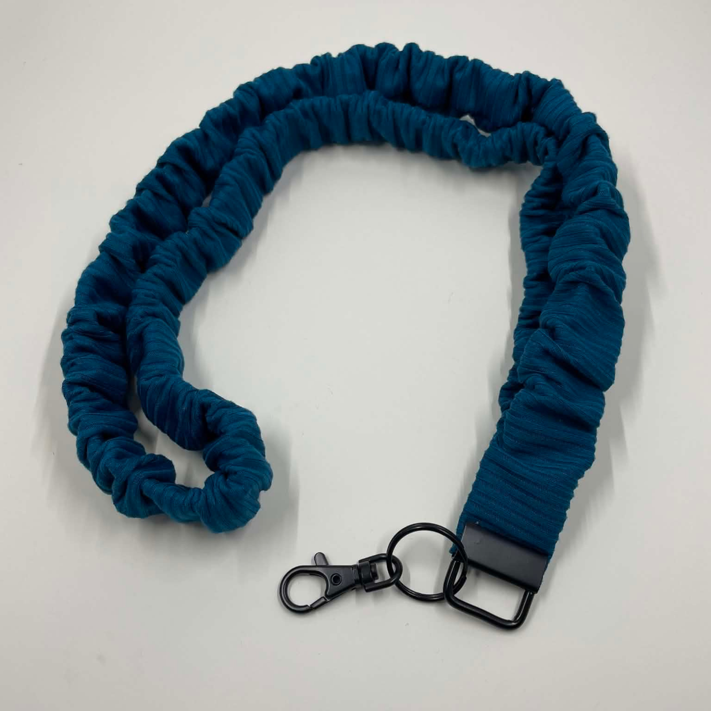 THE ARE YOU FOR TEAL? SCRUNCHIE LANYARD