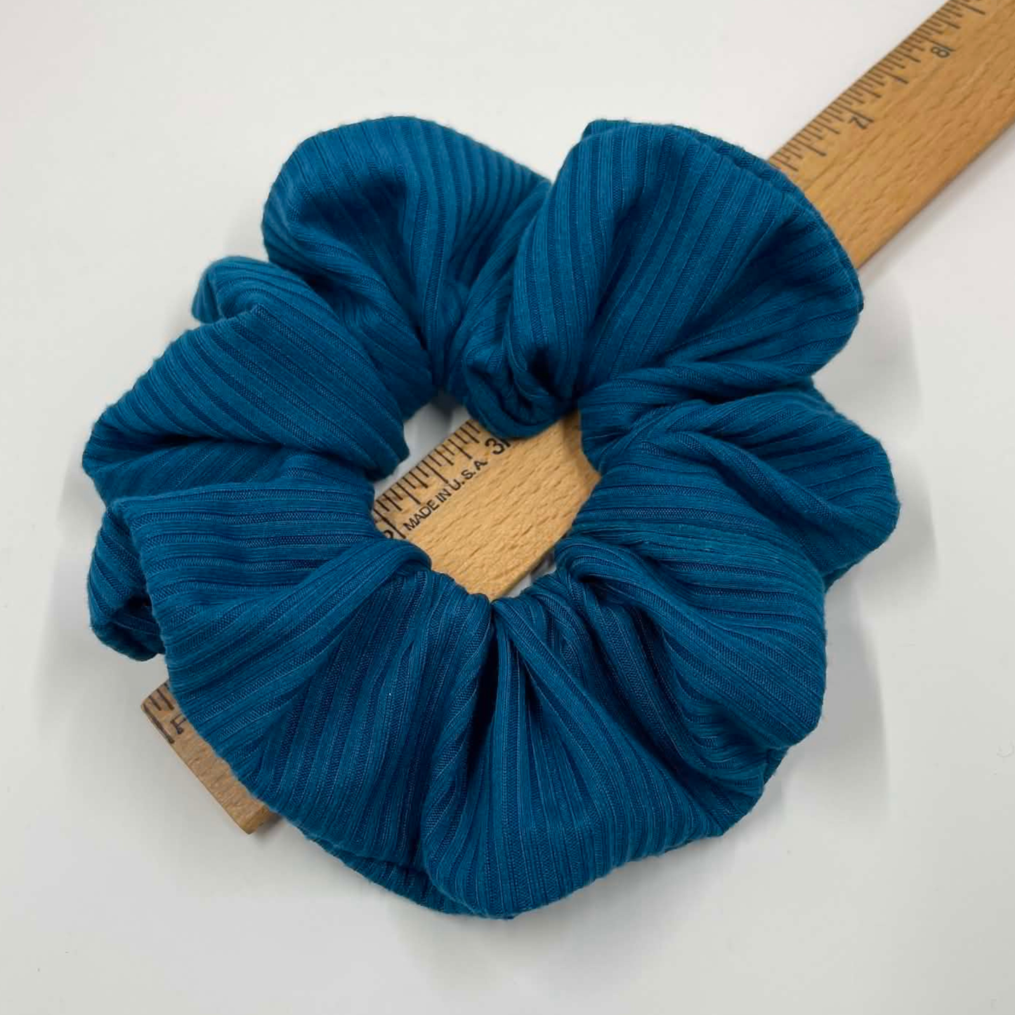 THE ARE YOU FOR TEAL? HAIR SCRUNCHIE