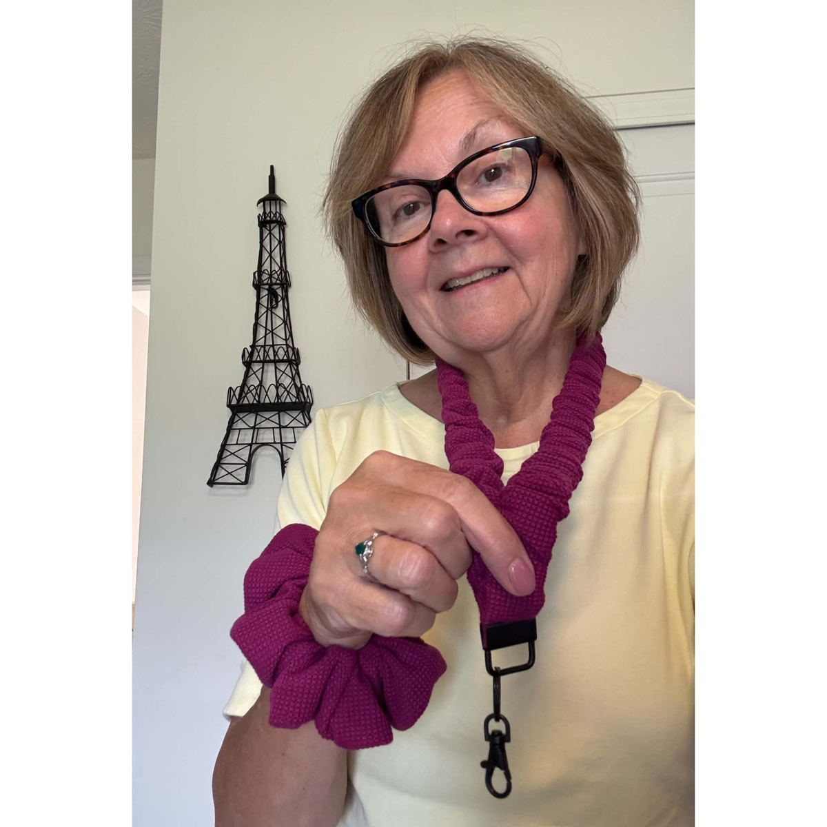 THE BERRY SCRUNCHIE LANYARD