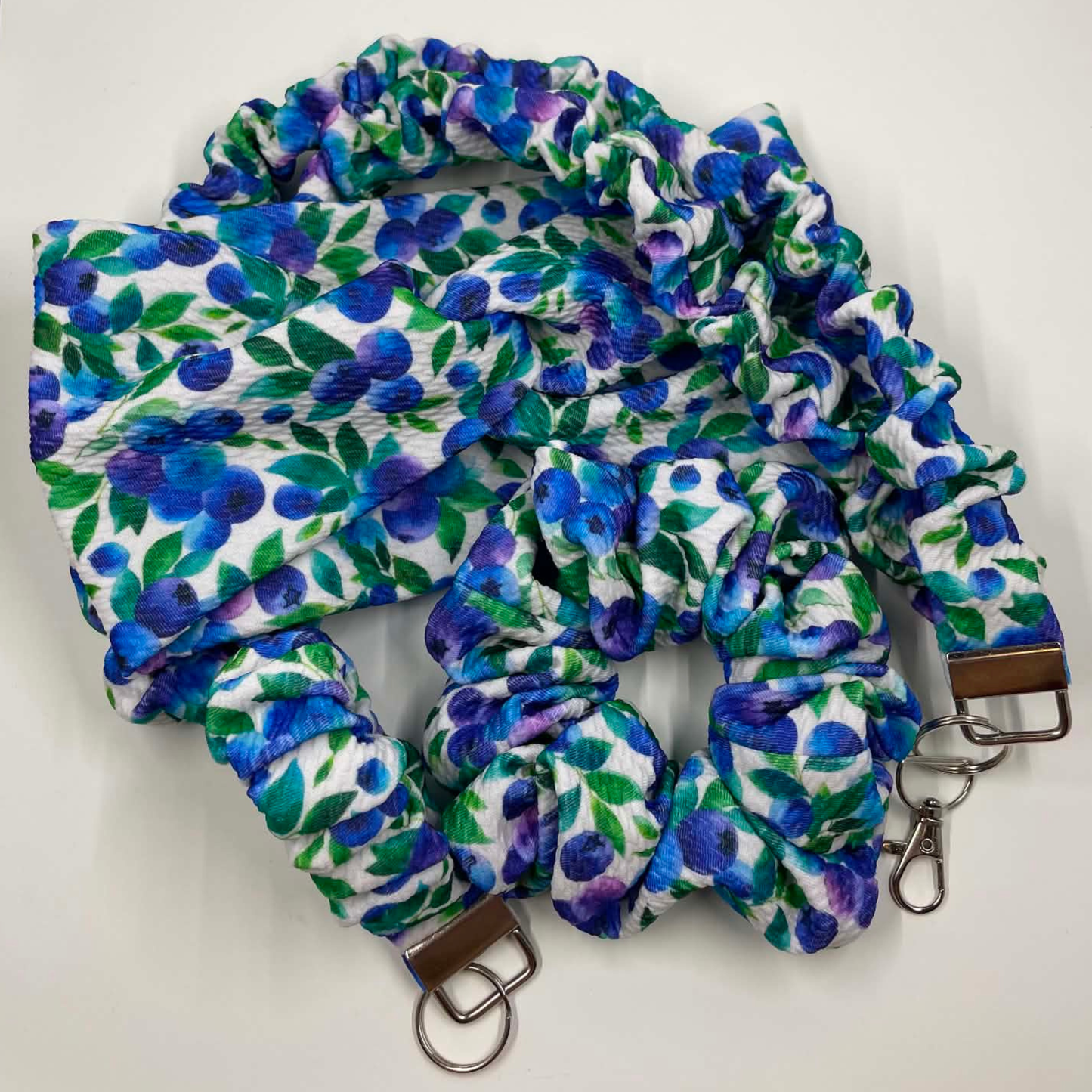 THE BLUEBERRY BLISS HAIR SCRUNCHIE