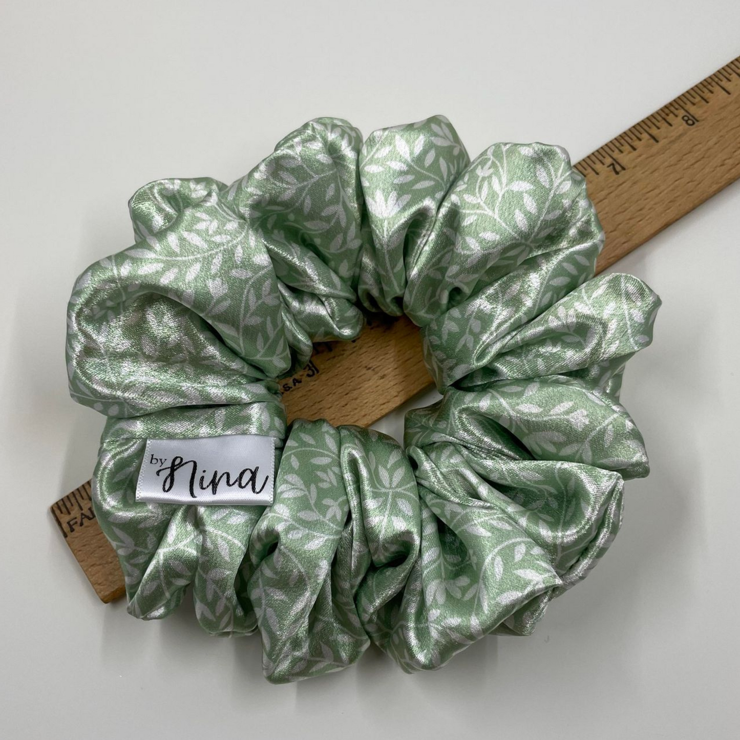 THE FERN XL CHARMEUSE HAIR SCRUNCHIE