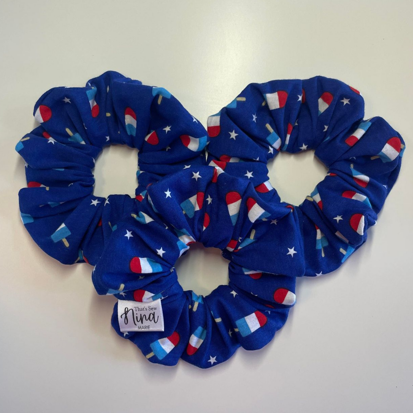 THE FIRECRACKER SCRUNCHIE