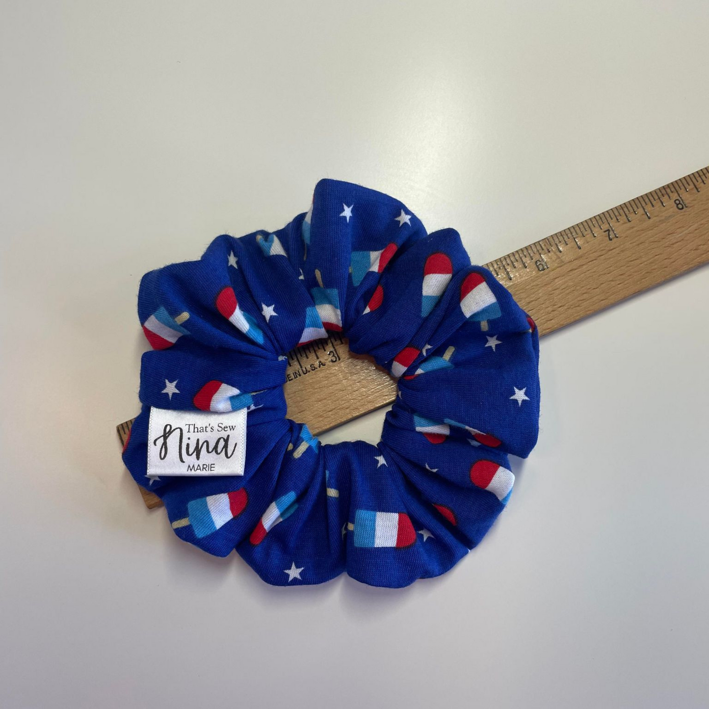 THE FIRECRACKER SCRUNCHIE