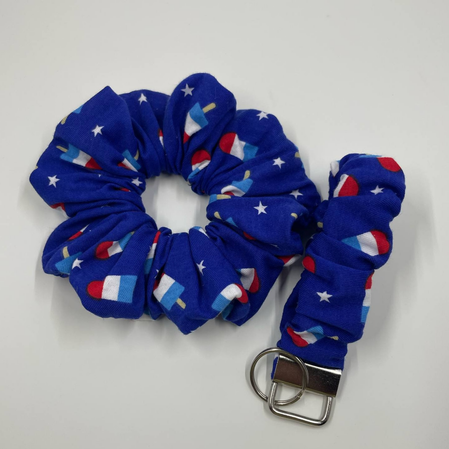 THE FIRECRACKER SCRUNCHIE KEYCHAIN