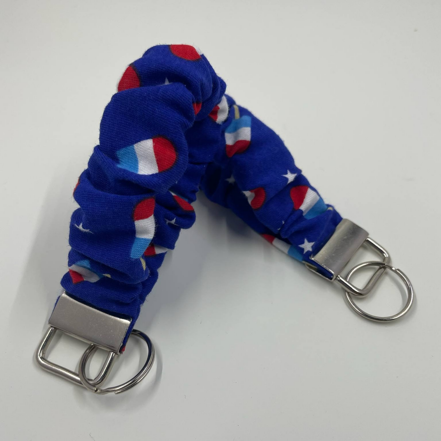 THE FIRECRACKER SCRUNCHIE KEYCHAIN