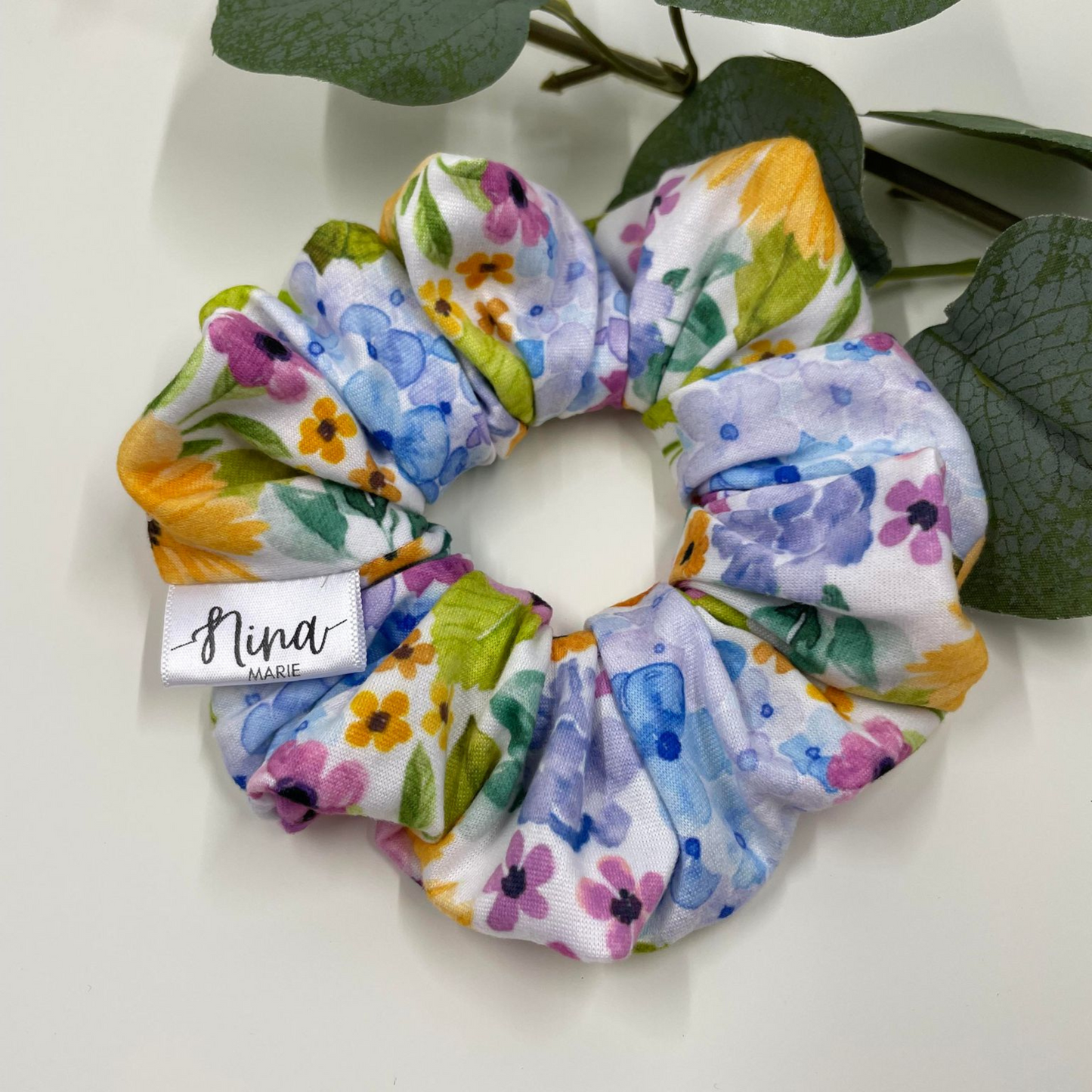 THE FLEUR HAIR SCRUNCHIE