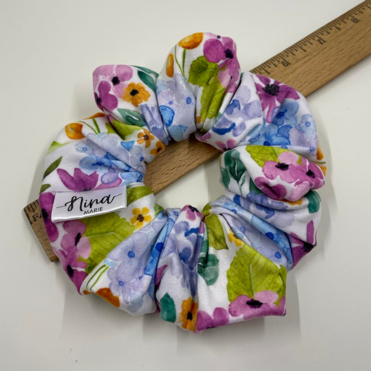 THE FLEUR HAIR SCRUNCHIE