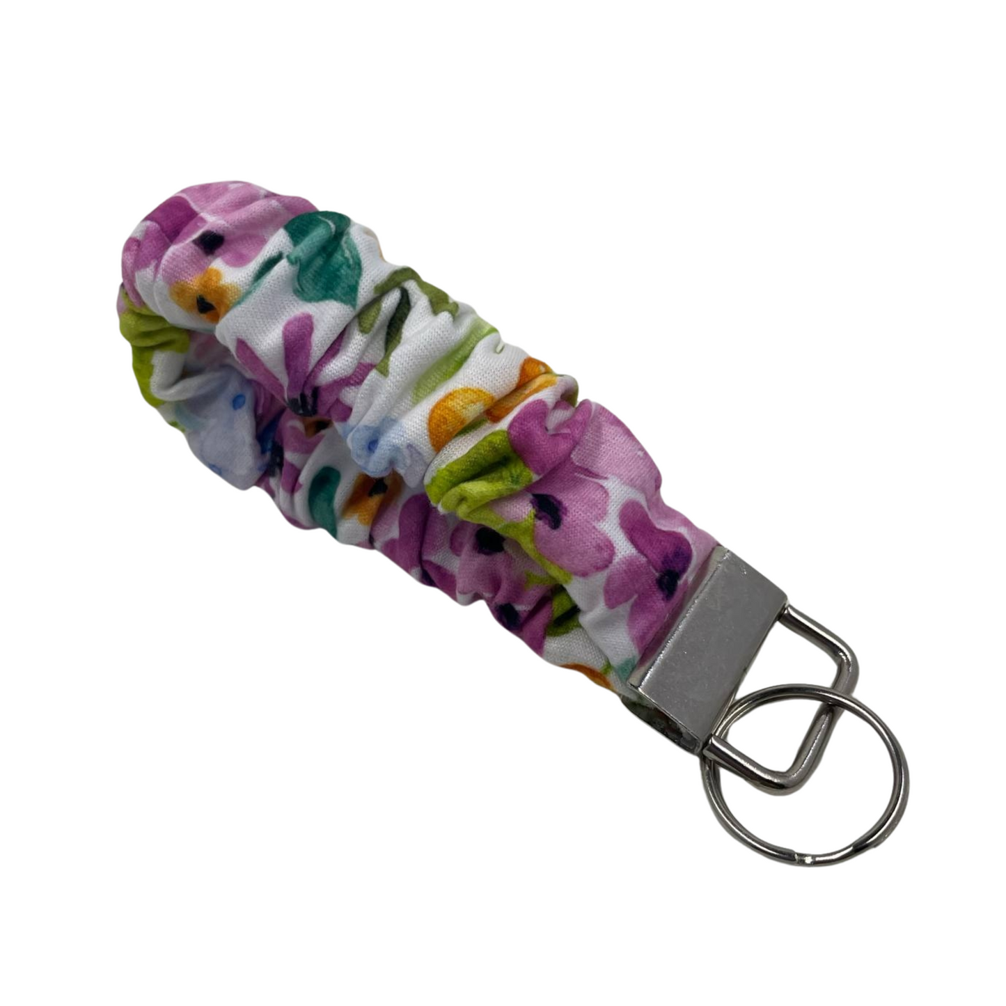 THE FLEUR SCRUNCHIE KEYCHAIN