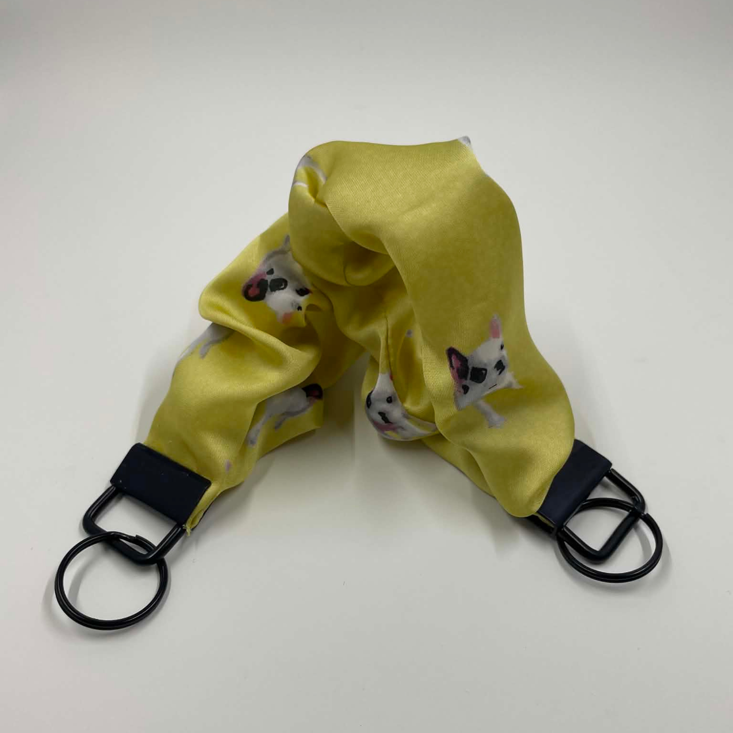 THE FRENCHIE SCRUNCHIE KEYCHAIN