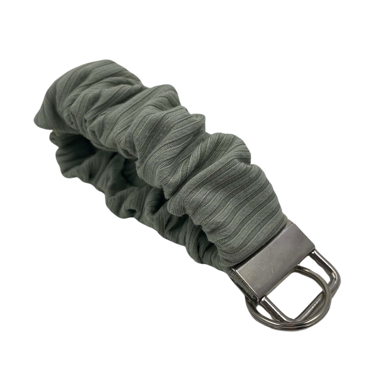 THE MATCHA SAGE SCRUNCHIE KEYCHAIN