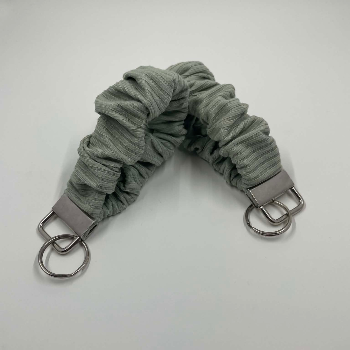THE MATCHA SAGE SCRUNCHIE KEYCHAIN
